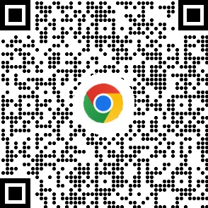 يمكنك مسح رمز الاستجابة السريعة ضوئيًا لتنزيل متصفّح Chrome على الأجهزة الجوّالة.